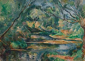 The Brook by Paul Cezanne (French, 1839–1906)