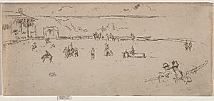 The Bucking Horse by James McNeill Whistler (American, 1834–1903)