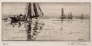 The Calm by Arthur John Trevor Briscoe (British, 1873–1943)