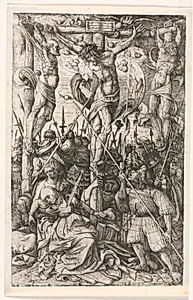 The Calvary by Daniel Hopfer (German, c. 1470–1536)