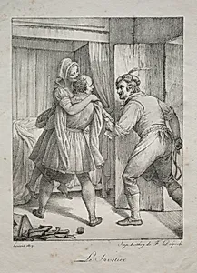 The Cobbler by Louis Hersent (French, 1777–1860)