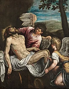 The Dead Christ with Angels