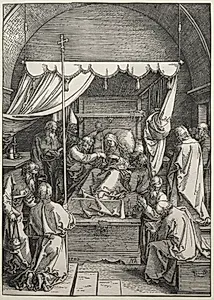 The Death of the Virgin by Albrecht Dürer (German, 1471–1528)