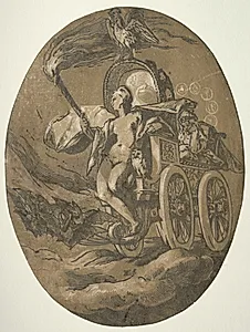 The Deities: Nox by Hendrick Goltzius (Dutch, 1558–1617)