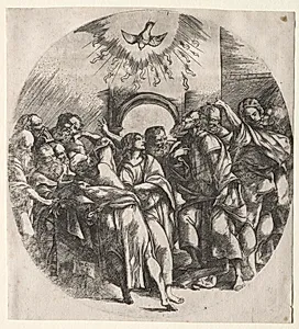 The descent of the holy spirit