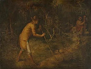The Devil and Tom Walker by John Quidor (American, 1801–1881)