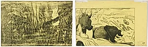 The Devil Speaks (Mahna No Varua Ino) (recto); Women Washing Clothes (verso)