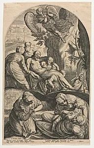 The Disciples of Christ Carrying His Body to the Tomb