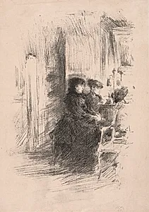 The Duet by James McNeill Whistler (American, 1834–1903)