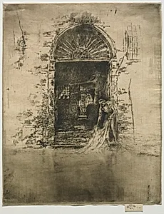 The Dyer by James McNeill Whistler (American, 1834–1903)