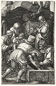 The Entombment by Albrecht Dürer (German, 1471–1528)