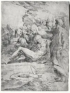 The Entombment by Parmigianino (Italian, 1503–1540)