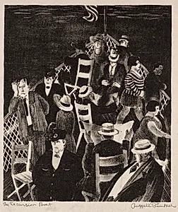 The Excursion Boat by Russell T. Limbach (American, 1904–1971)