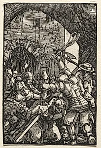 The Fall and Redemption of Man:  Christ Bearing the Cross by Albrecht Altdorfer (German, c. 1480–1538)