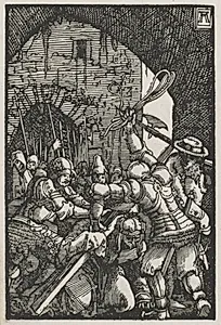 The Fall and Redemption of Man:  Christ Bearing the Cross by Albrecht Altdorfer (German, c. 1480–1538)