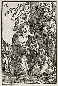 The Fall and Redemption of Man:  Christ Taking Leave of His Mother before the Passion by Albrecht Altdorfer (German, c. 1480–1538)