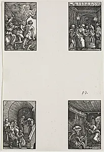 The Fall and Redemption of Man by Albrecht Altdorfer (German, c. 1480–1538)