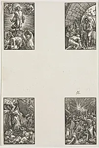 The Fall and Redemption of Man by Albrecht Altdorfer (German, c. 1480–1538)