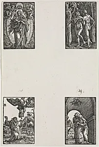 The Fall and Redemption of Man by Albrecht Altdorfer (German, c. 1480–1538)