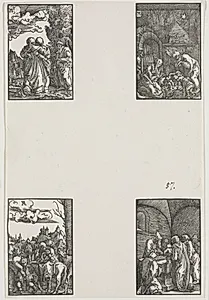 The Fall and Redemption of Man by Albrecht Altdorfer (German, c. 1480–1538)