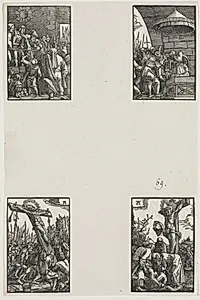 The Fall and Redemption of Man by Albrecht Altdorfer (German, c. 1480–1538)
