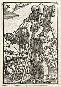 The Fall and Redemption of Man: Descent from the Cross by Albrecht Altdorfer (German, c. 1480–1538)