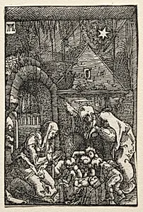 The Fall and Redemption of Man:  The Nativity by Albrecht Altdorfer (German, c. 1480–1538)