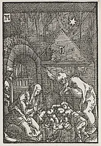 The Fall and Redemption of Man:  The Nativity by Albrecht Altdorfer (German, c. 1480–1538)