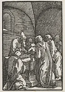 The Fall and Redemption of Man:  The Presentation of Christ in the Temple by Albrecht Altdorfer (German, c. 1480–1538)