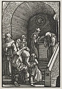 The Fall and Redemption of Man:  The Presentation of the Virgin in the Temple by Albrecht Altdorfer (German, c. 1480–1538)