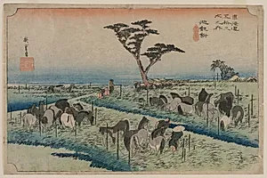 The Fifty-Three Stations of the Tokaido: Chiryu by Utagawa Hiroshige (Japanese, 1797–1858)