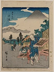 The Fifty-Three Stations of the Tokaido: Numazu by Utagawa Hiroshige (Japanese, 1797–1858)