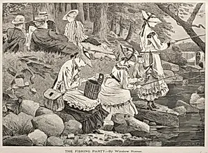 The Fishing Party by Winslow Homer (American, 1836–1910)