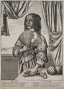The Four Seasons:  Summer by Wenceslaus Hollar (Bohemian, 1607–1677)