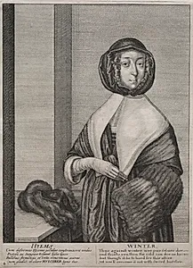 The Four Seasons:  Winter by Wenceslaus Hollar (Bohemian, 1607–1677)