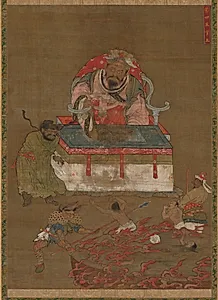 The Fourth King of Hell by Unknown Artist