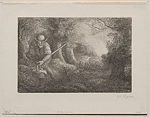 The Gardener
 by Alphonse Legros (French, 1837–1911)