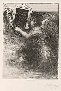 The Genius of Music by Henri Fantin-Latour (French, 1836–1904)