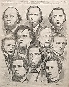 The Georgia Delegation in Congress by Winslow Homer (American, 1836–1910)