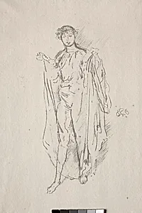 The Girl by James McNeill Whistler (American, 1834–1903)