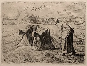 The Gleaners by Jean-François Millet (French, 1814–1875)