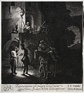 The Good Samaritan Paying the Innkeeper