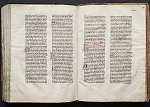 The Gotha Missal:  Fol. 149r, Text by Master of the Boqueteaux (French)