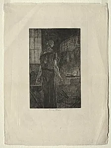 The Hanging of Levallois-Perret by Félicien Rops (Belgian, 1833–1898)