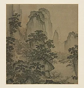 The Haven of the Peach-Blossom Spring by Shi Rui (Chinese, c. 1400-c. 1470)