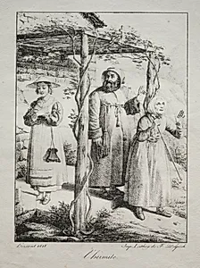 The Hermit by Louis Hersent (French, 1777–1860)