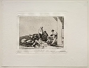 The Horrors of War:  It's No Use Crying Out by Francisco de Goya (Spanish, 1746–1828)