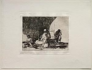 The Horrors of War:  The Healthy and the Sick by Francisco de Goya (Spanish, 1746–1828)