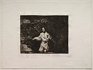 The Horrors of War:  Title Page - Sad Forebodings of What is Going to Happen by Francisco de Goya (Spanish, 1746–1828)