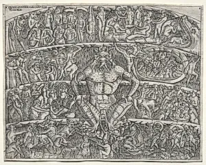 The Inferno According to Dante, after the Fresco in the Campo Santo at Pisa by Unknown Artist